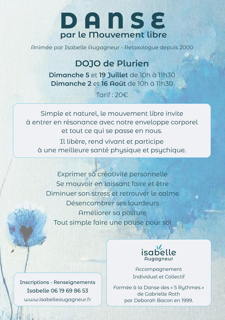 DANSE  Juillet et Août