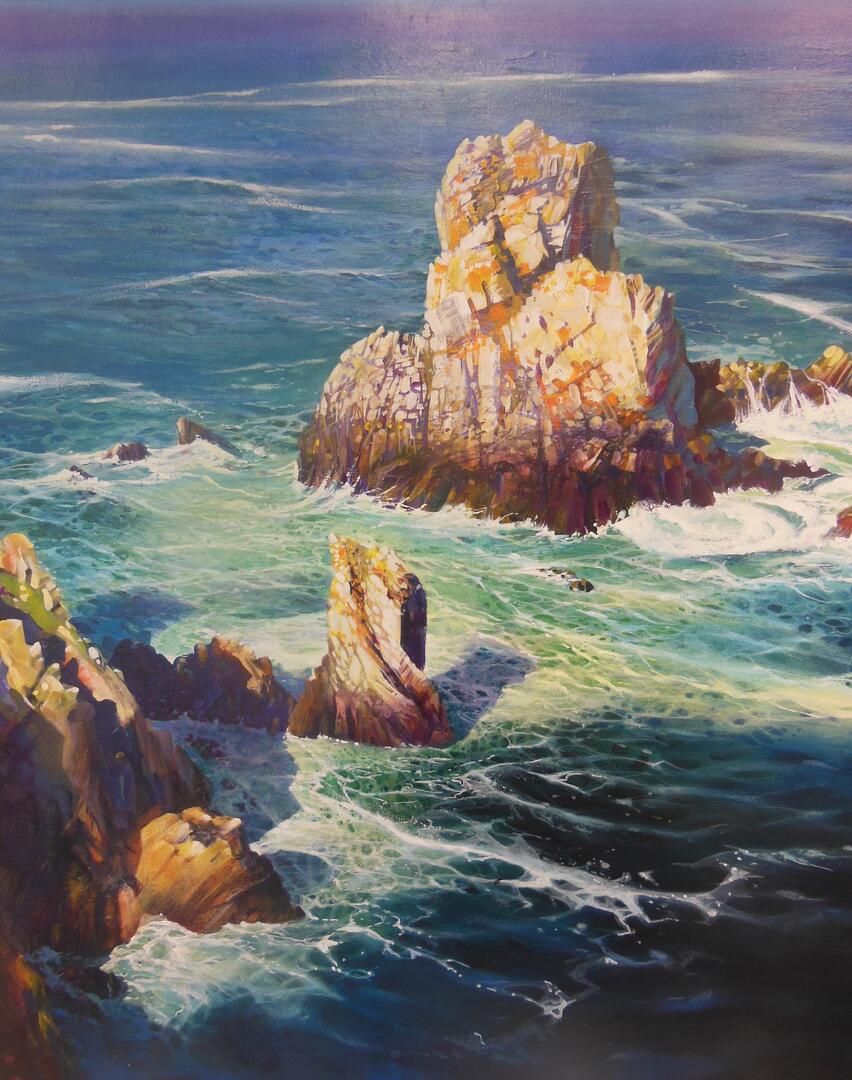 Expo peinture Patrick Péron - Île-Tudy - Pays Bigouden - Bigoudenjoy