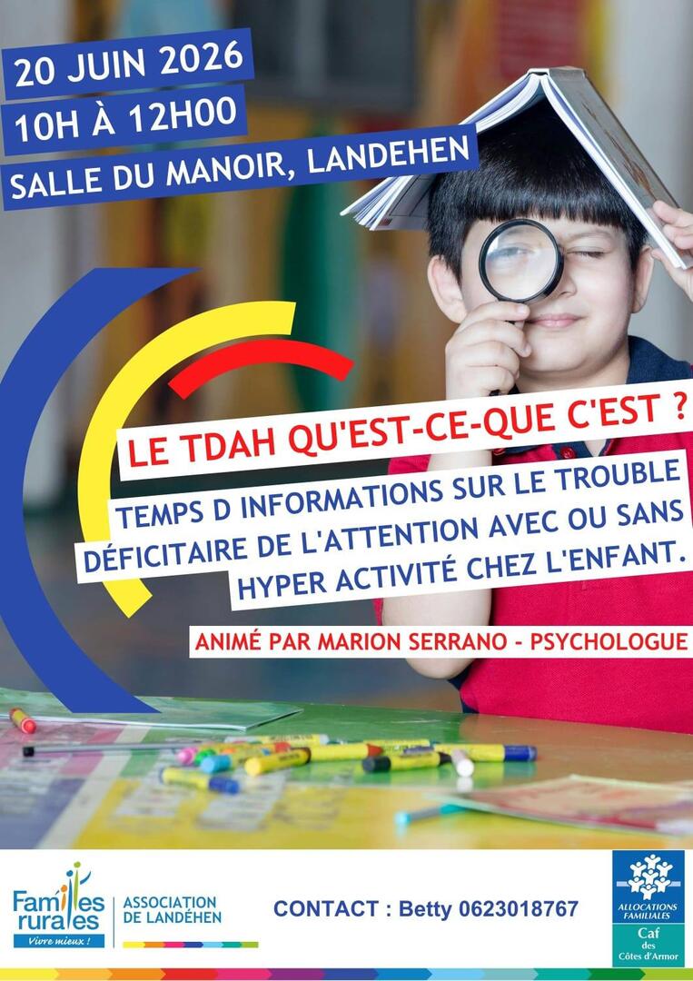 Famille rurale conférence TDAH