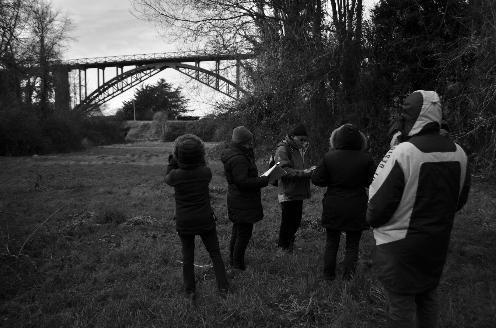 Visite avec l'Association des Amis du Viaduc de Caroual