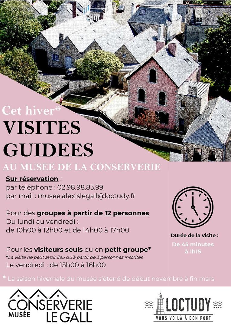 Hiver Loc Conserverie Le Gall visite guidées