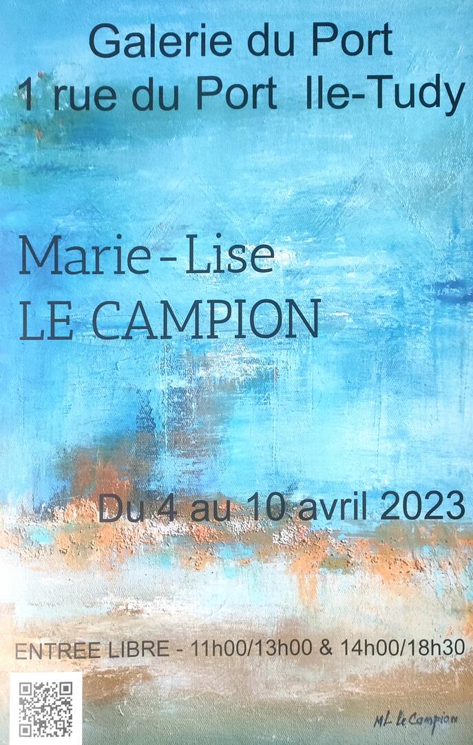 Expo peinture ML Le Campion - Île-Tudy - Pays Bigouden - Bigoudenjoy