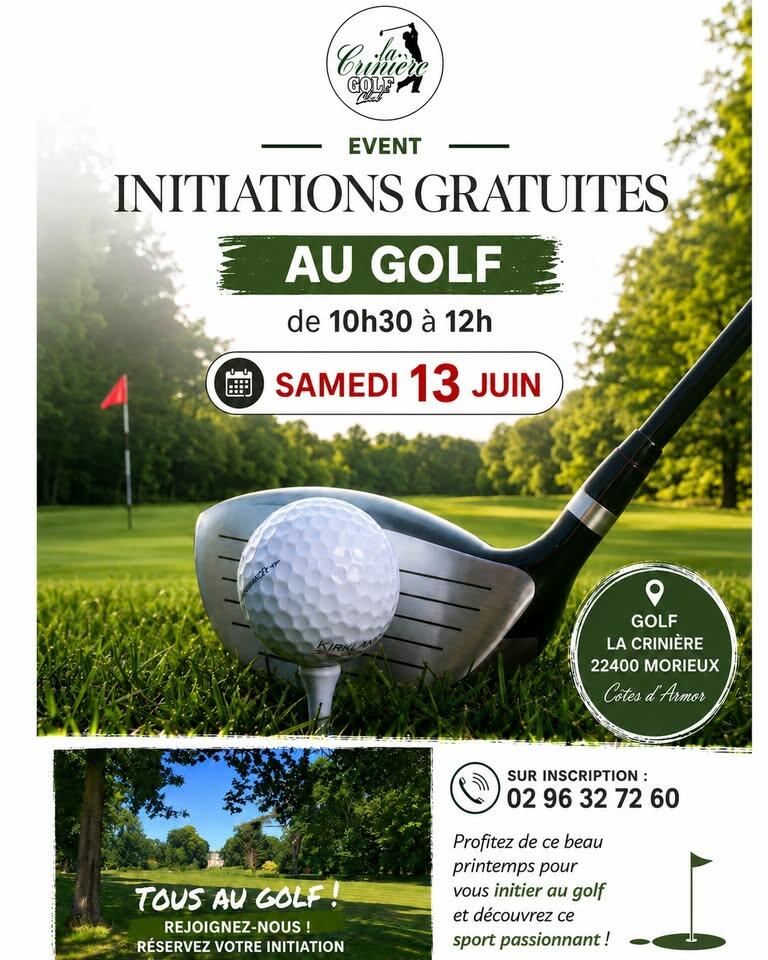 Initiations gratuites golfe