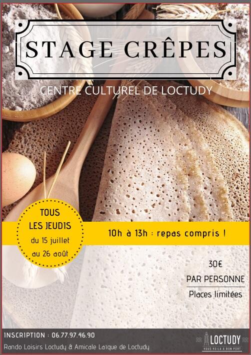 stage de crepe - Loctudy - Pays Bigouden Sud