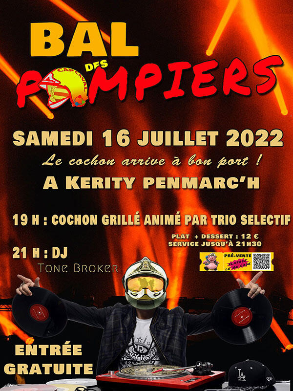 Le Bal des Pompiers - Penmarch - Pays Bigouden - Bigoudenjoy