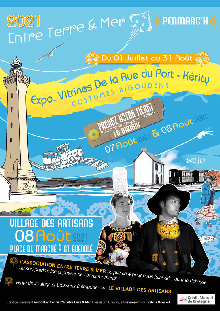 Les vitrines de la rue du Port