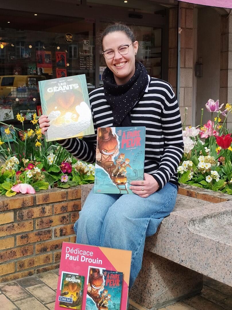 Librairie La Cédille - Dédicace Paul Drouin