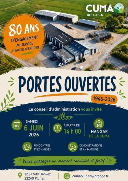 Plurien - 80 ans de la CUMA