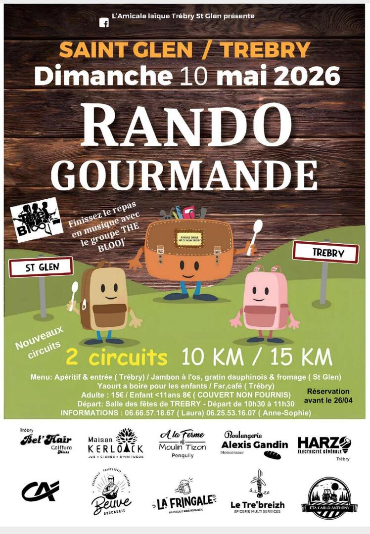 rando gourmande trebry