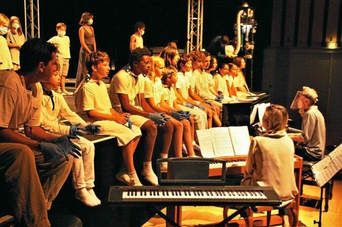 Spectacle des enfants