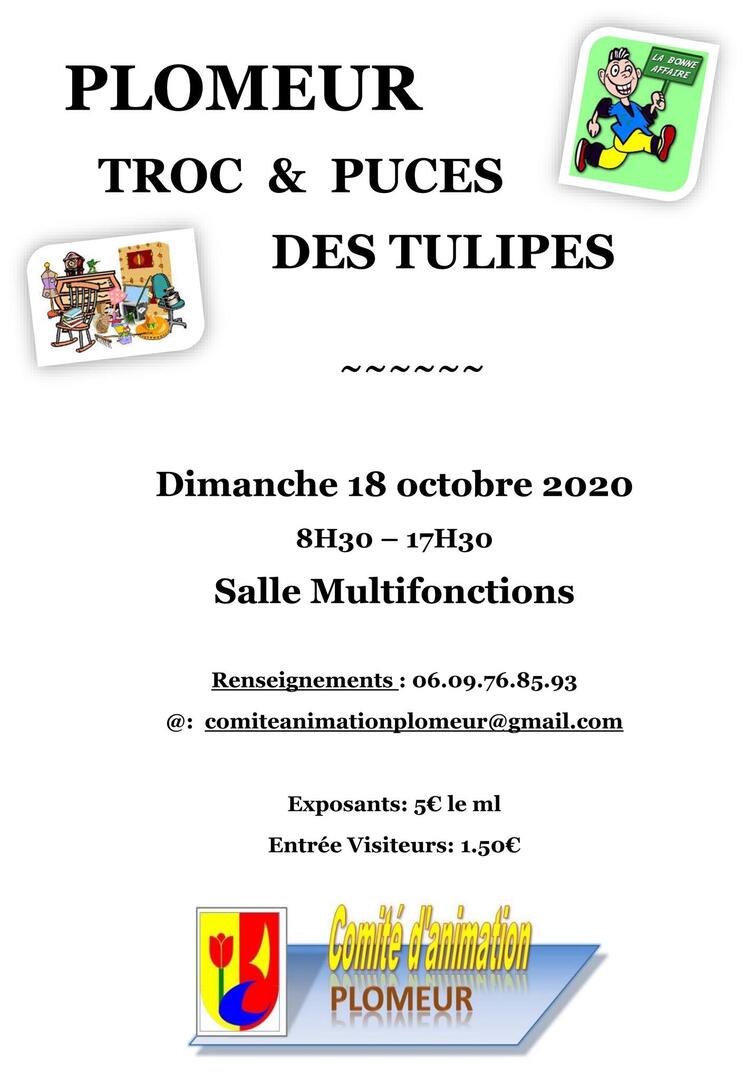 Troc et puces des tulipes - Plomeur - Pays bigouden