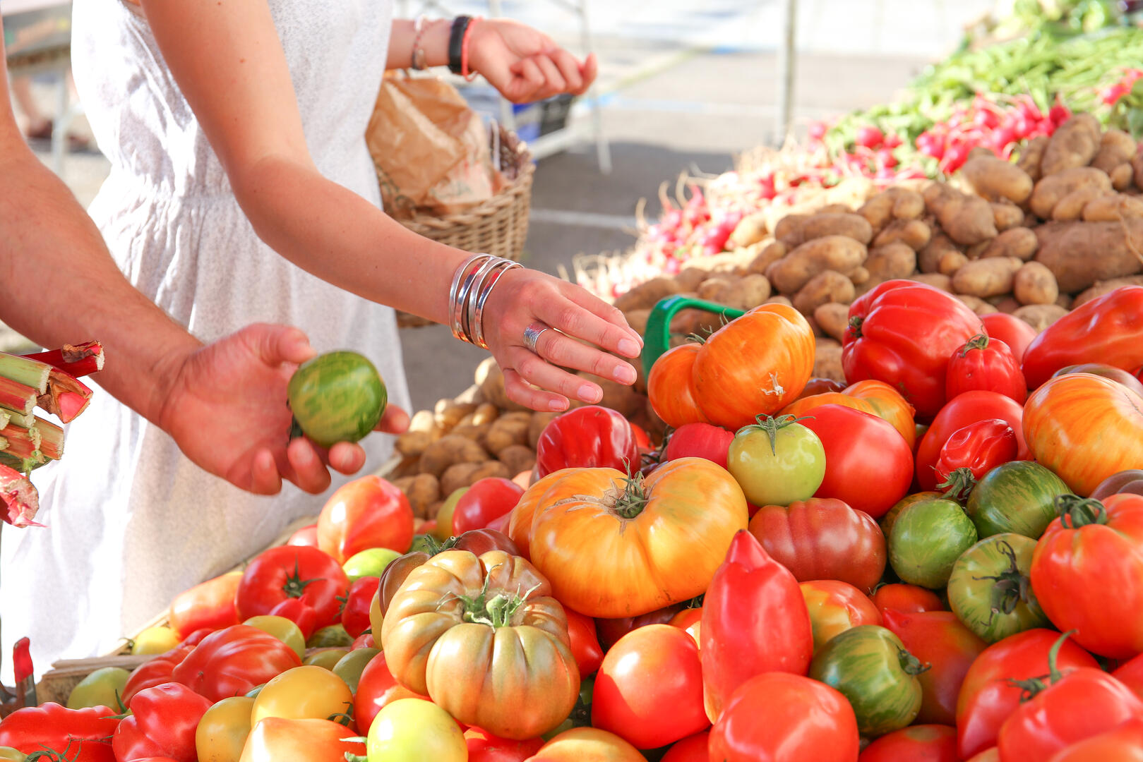 Marché - Pont-l'Abbé - pays bigouden -Bigoudenjoy