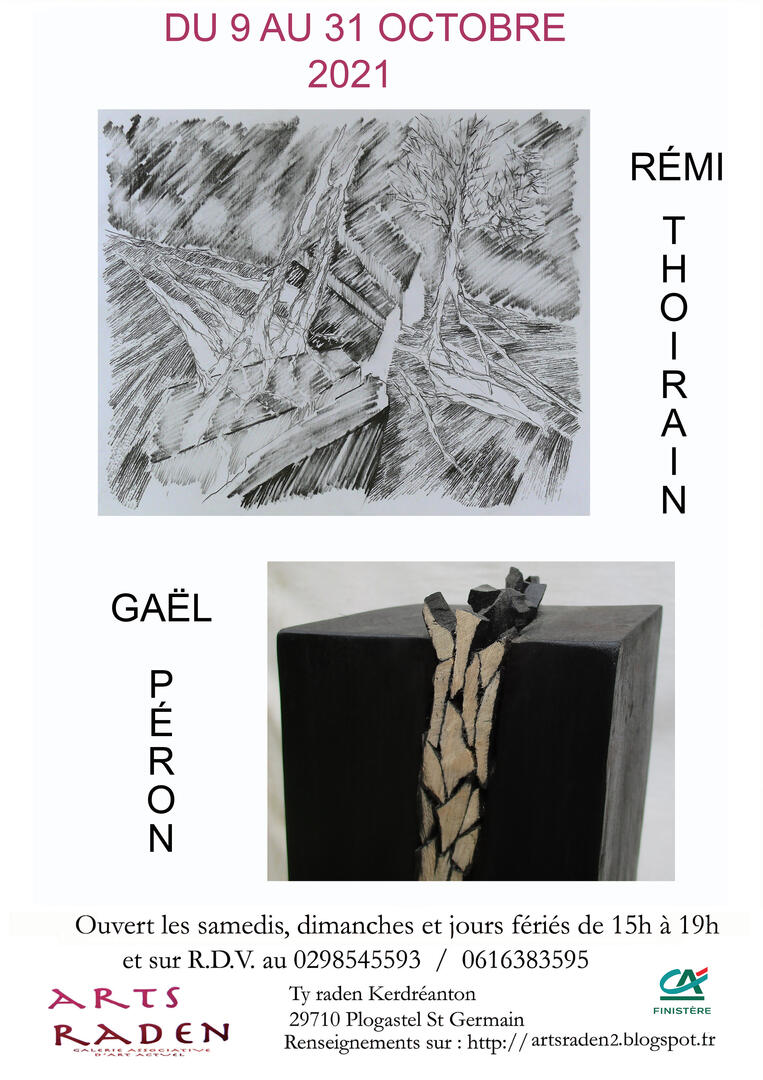Expo galerie Arts Raden - Plogastel Saint Germain - Pays Bigouden