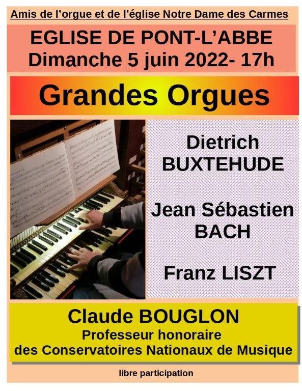Concert d'orgues - Pont-l'Abbé - Bigoudenjoy