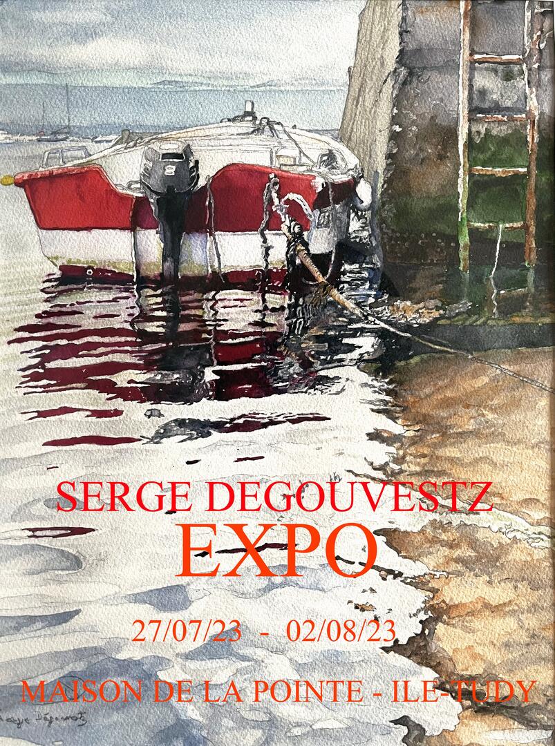 Expo Serge Decouvestz -Ile-Tudy -Pays bigouden - bigoudenjoy