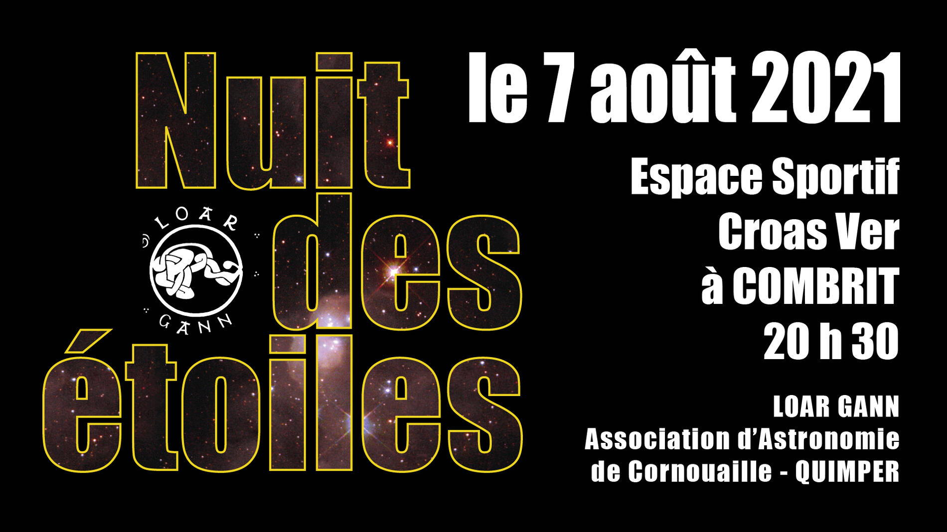 Nuit des étoiles - Combrit