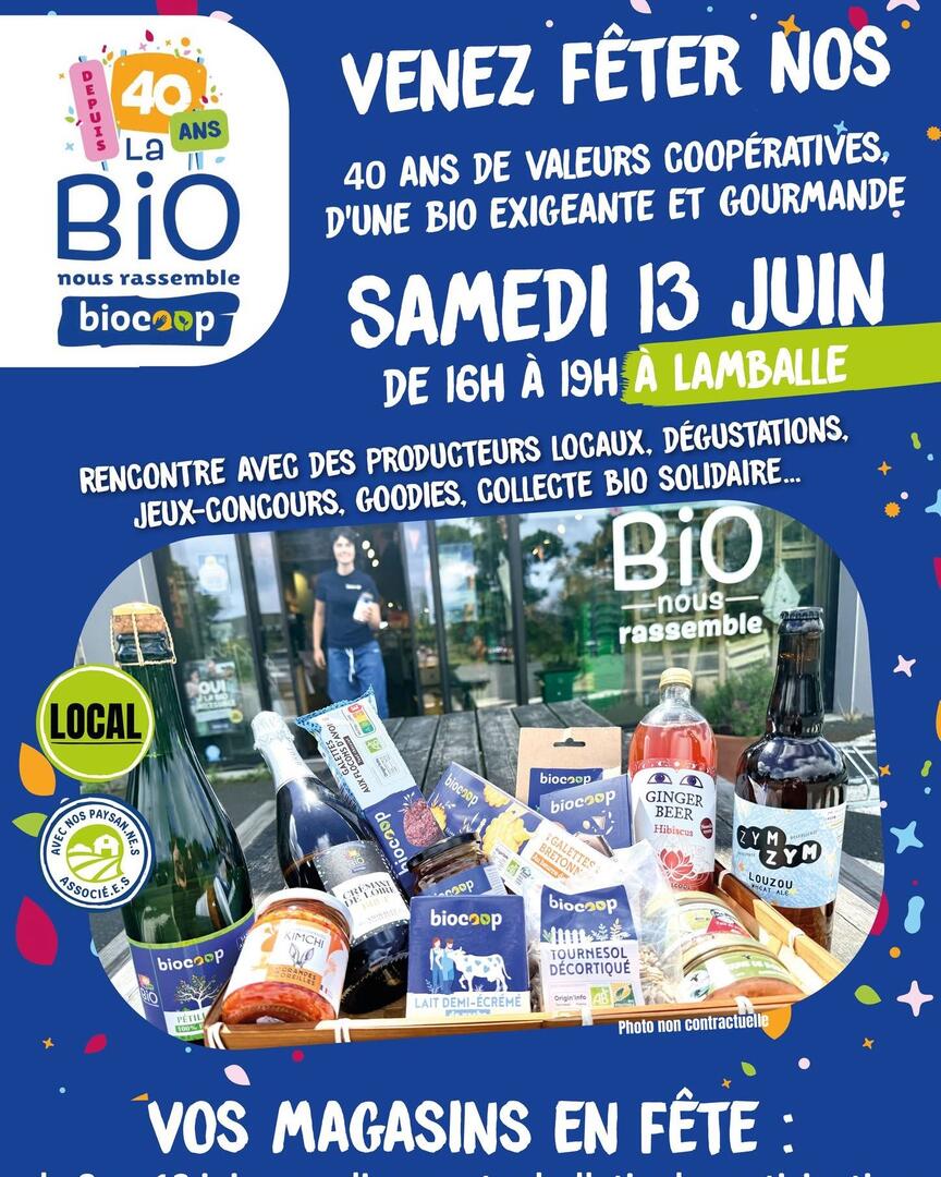 fête de la Biocoop