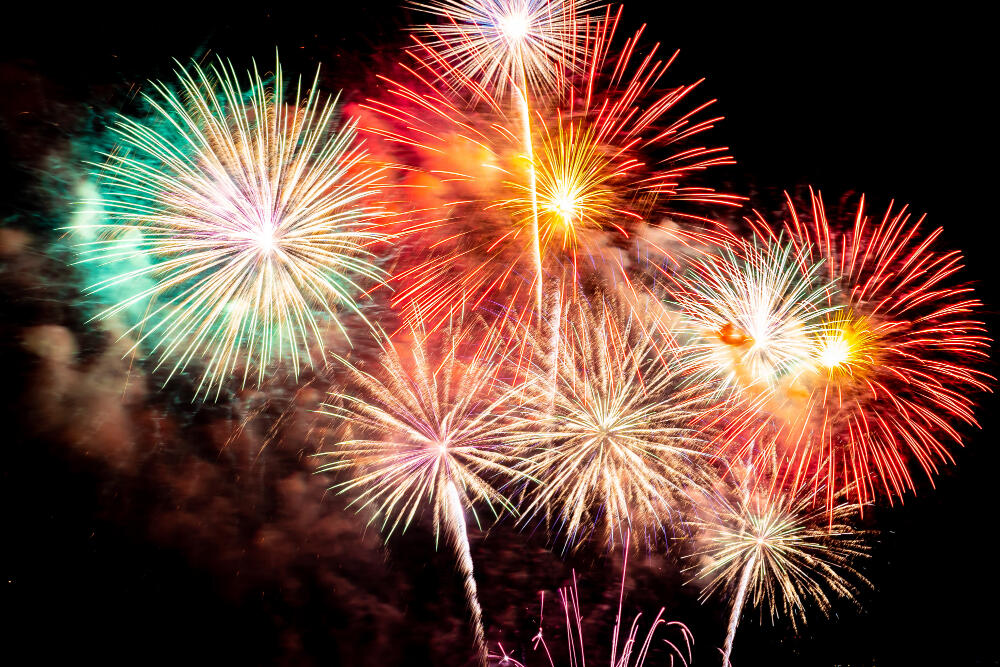 Feu d'artifice - Combrit Sainte-Marine - Pays Bigouden - Bigoudenjoy