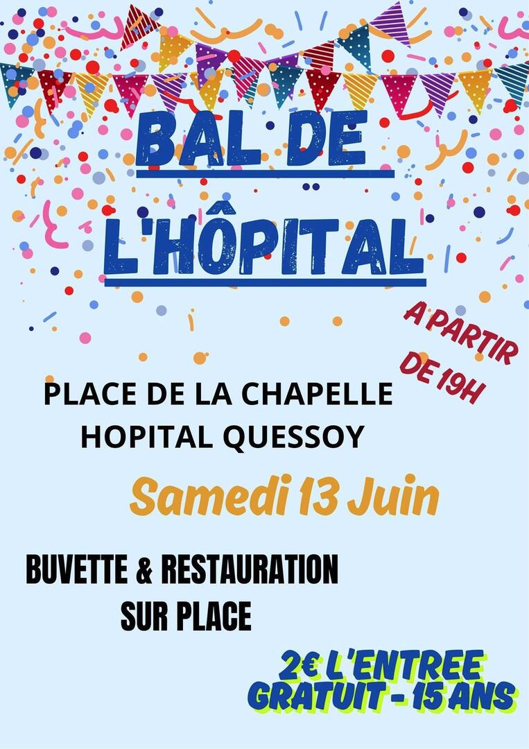 bal de l'hôpital