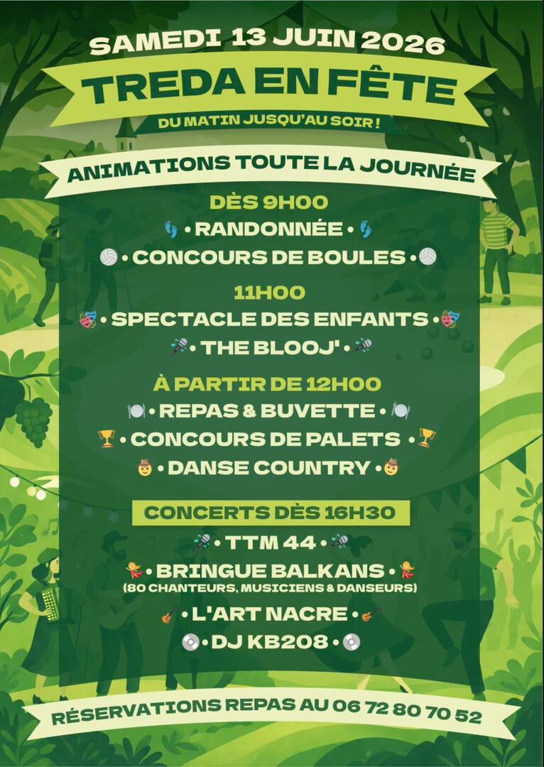 Treda en fête