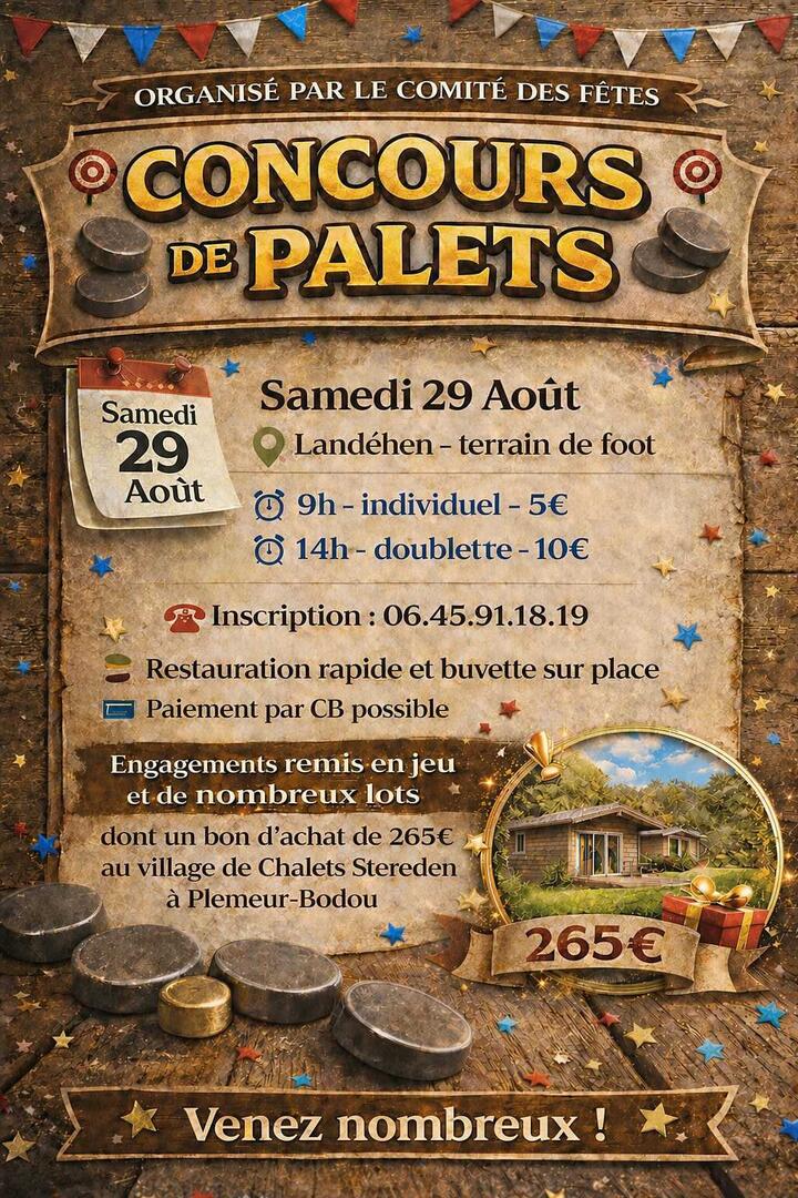 Concours de palets