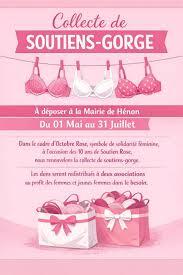 collecte soutien-gorge