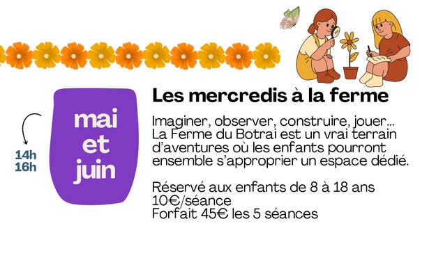 les mercredis à la ferme