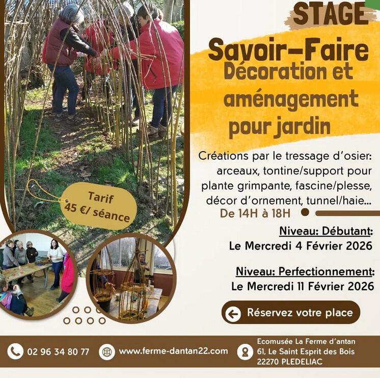 stage amenagement du jardin