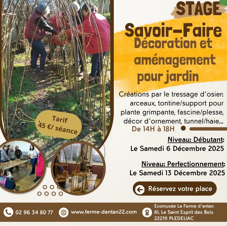 stage decoration pour jardin