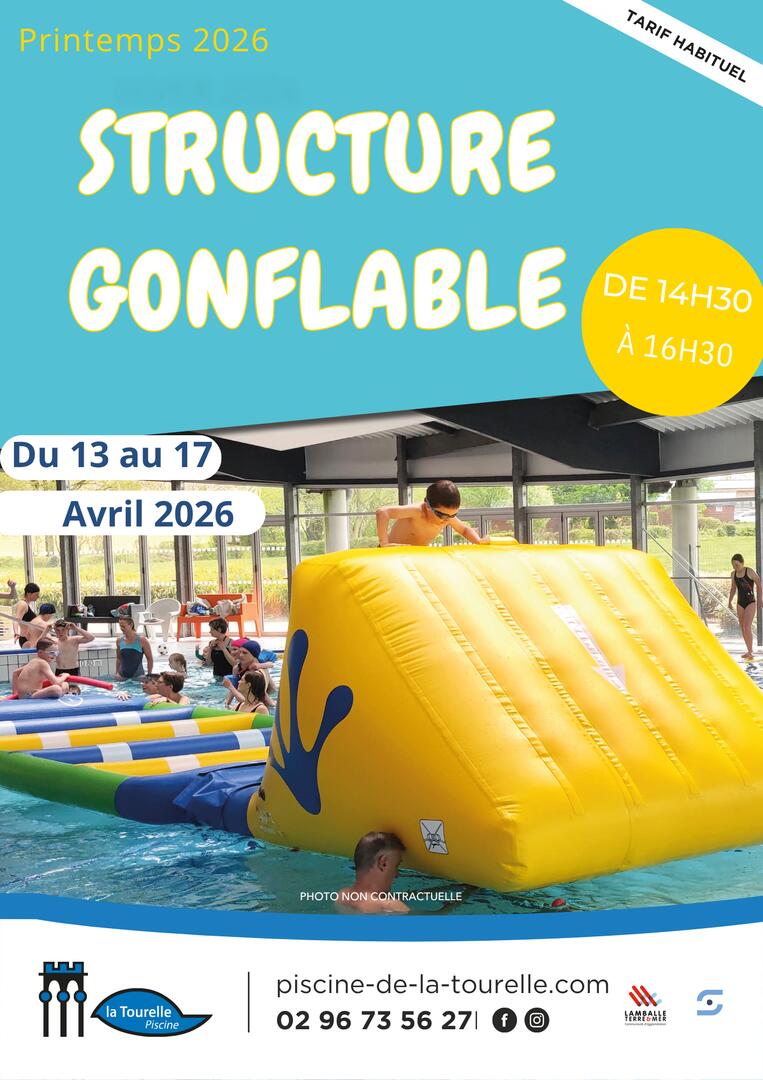 structure gonflable 2026