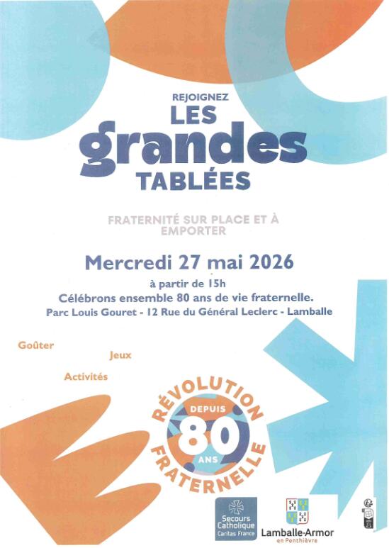 grane tablée secours catholique