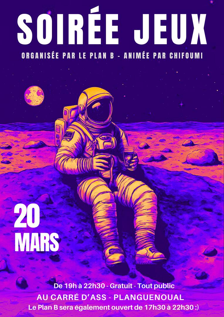 FETE PLAN B AFFICHE - 1