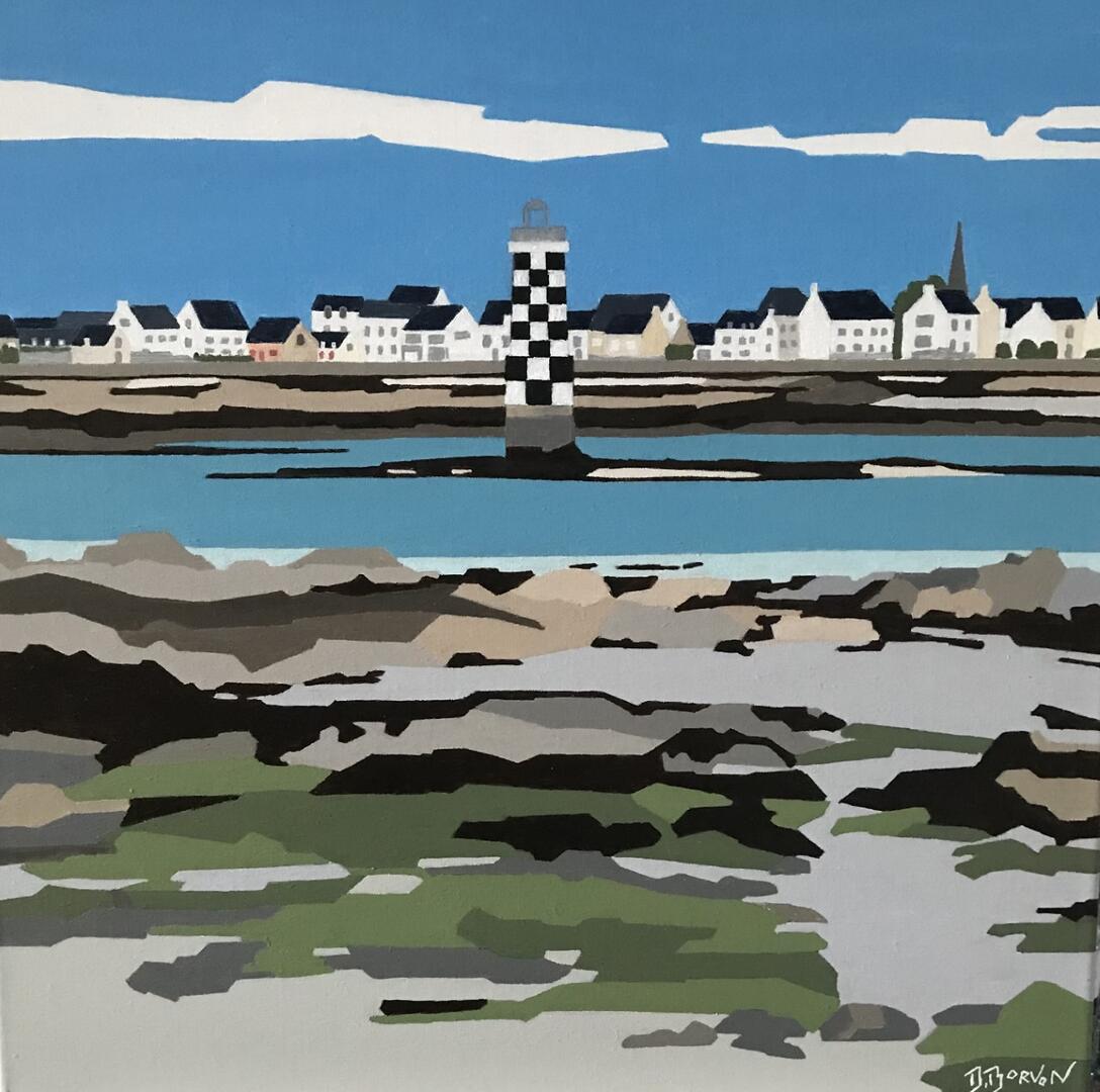 Expo peinture Dany Borvon - Île-Tudy - Pays Bigouden - Bigoudenjoy
