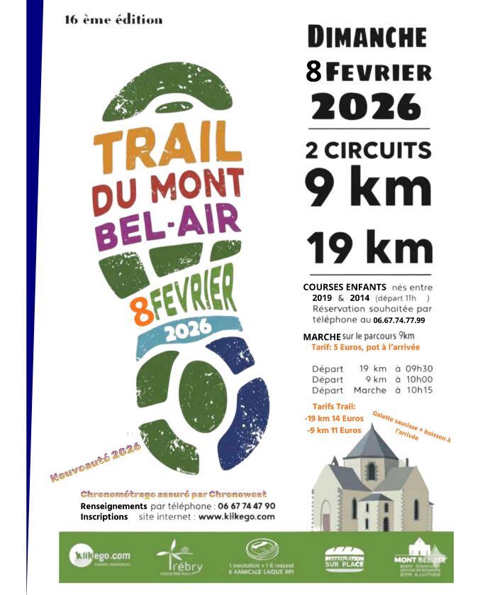 trail du mont bel air