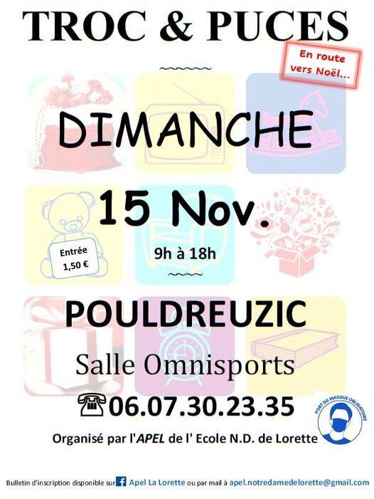 troc et puces 15 novembre pdz
