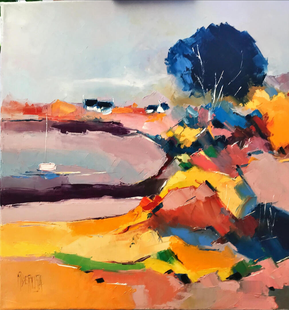 Expo peinture Marc de Rosa - Combrit Sainte-Marine - Pays Bigouden - Bigoudenjoy