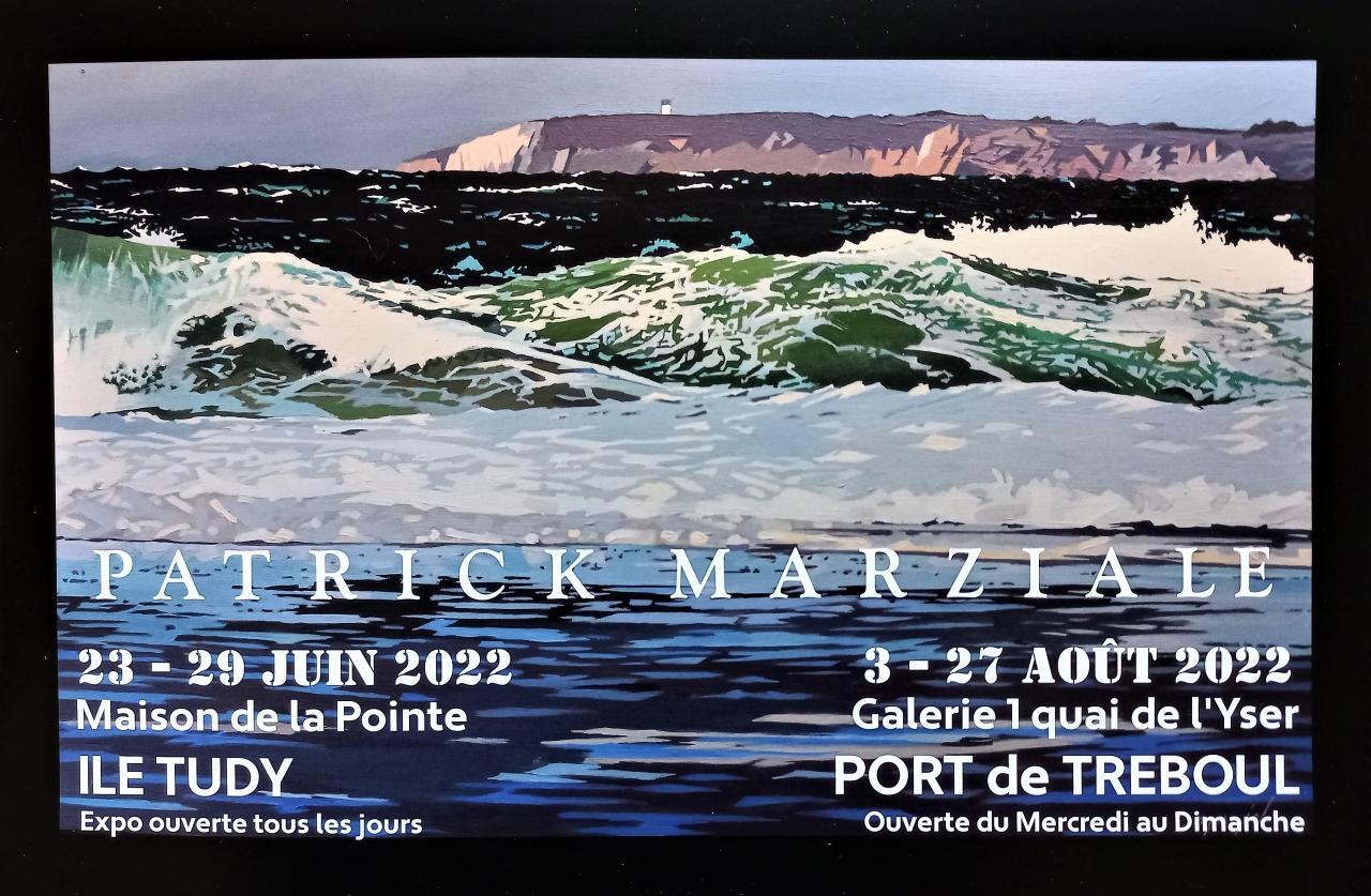 Expo peinture Patrick Marziale - Île-Tudy - Pays Bigouden - Bigoudenjoy