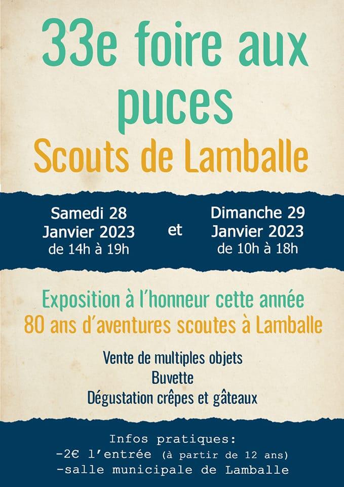 33ème Foire aux puces - Scouts de Lamballe
