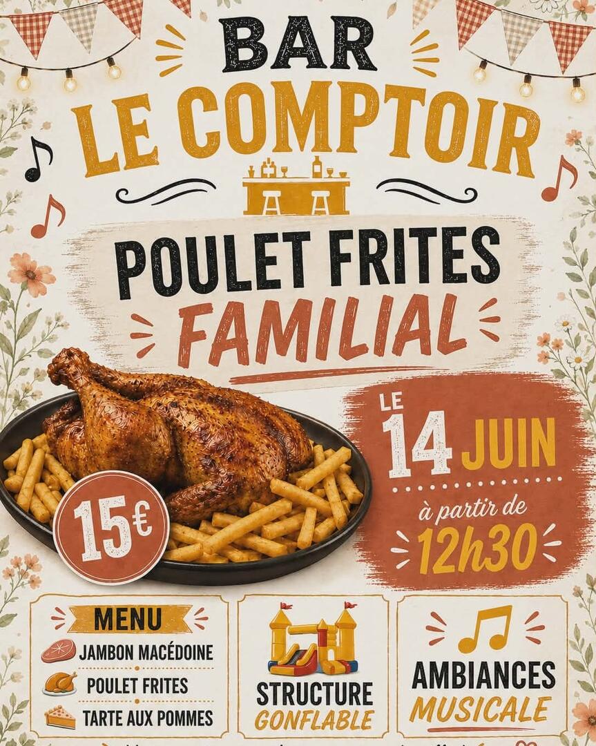 poulet frite familial