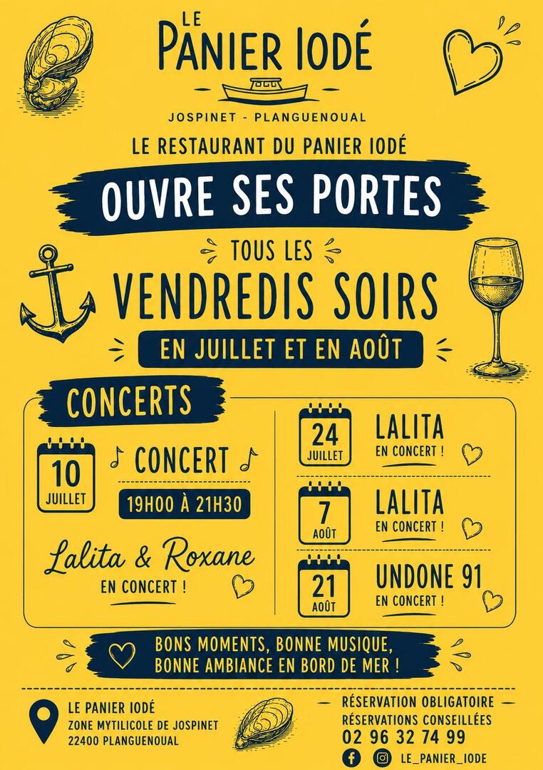Concerts des vendredis