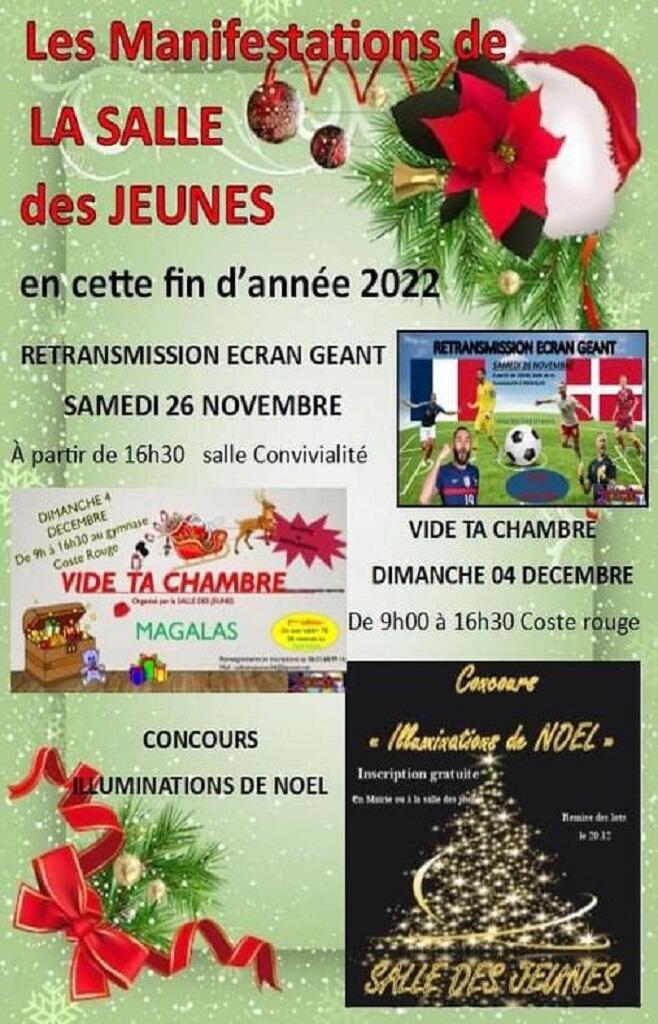 Manifestations de la salle des jeunes