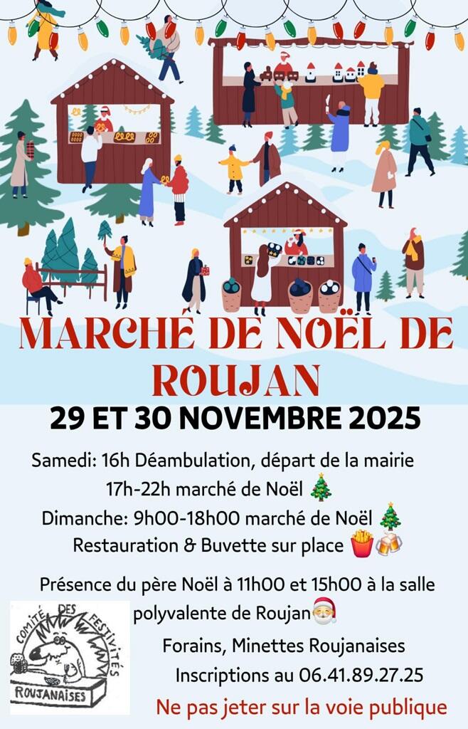 Marché de Noël Roujan