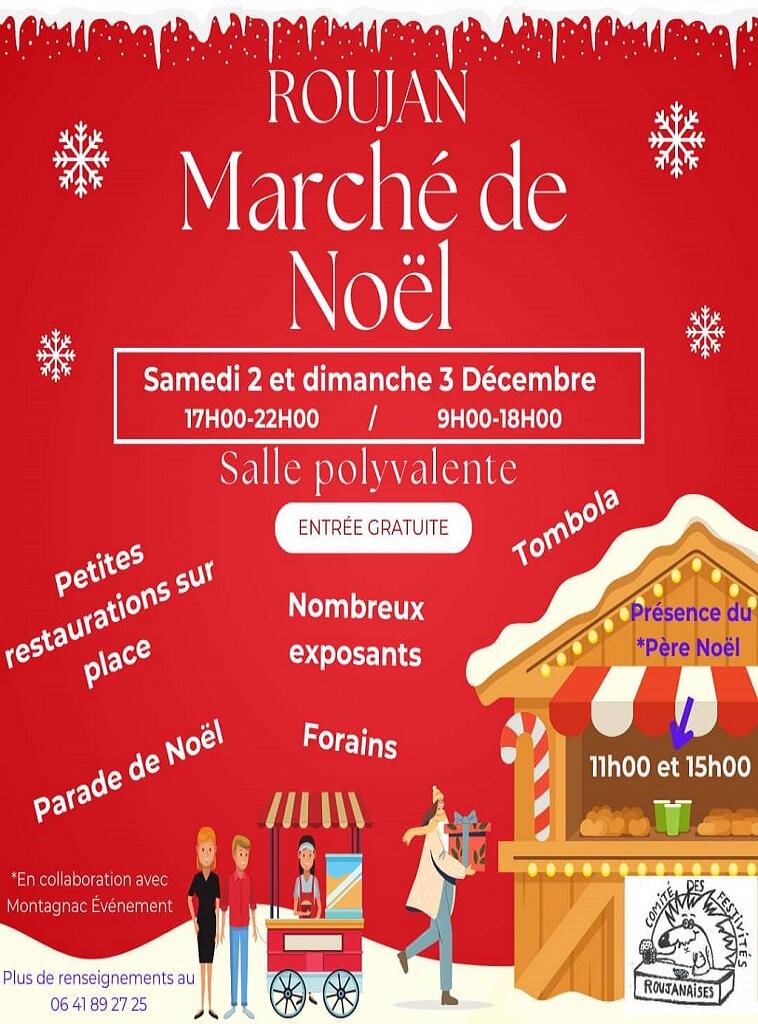 Marché de noël Roujan