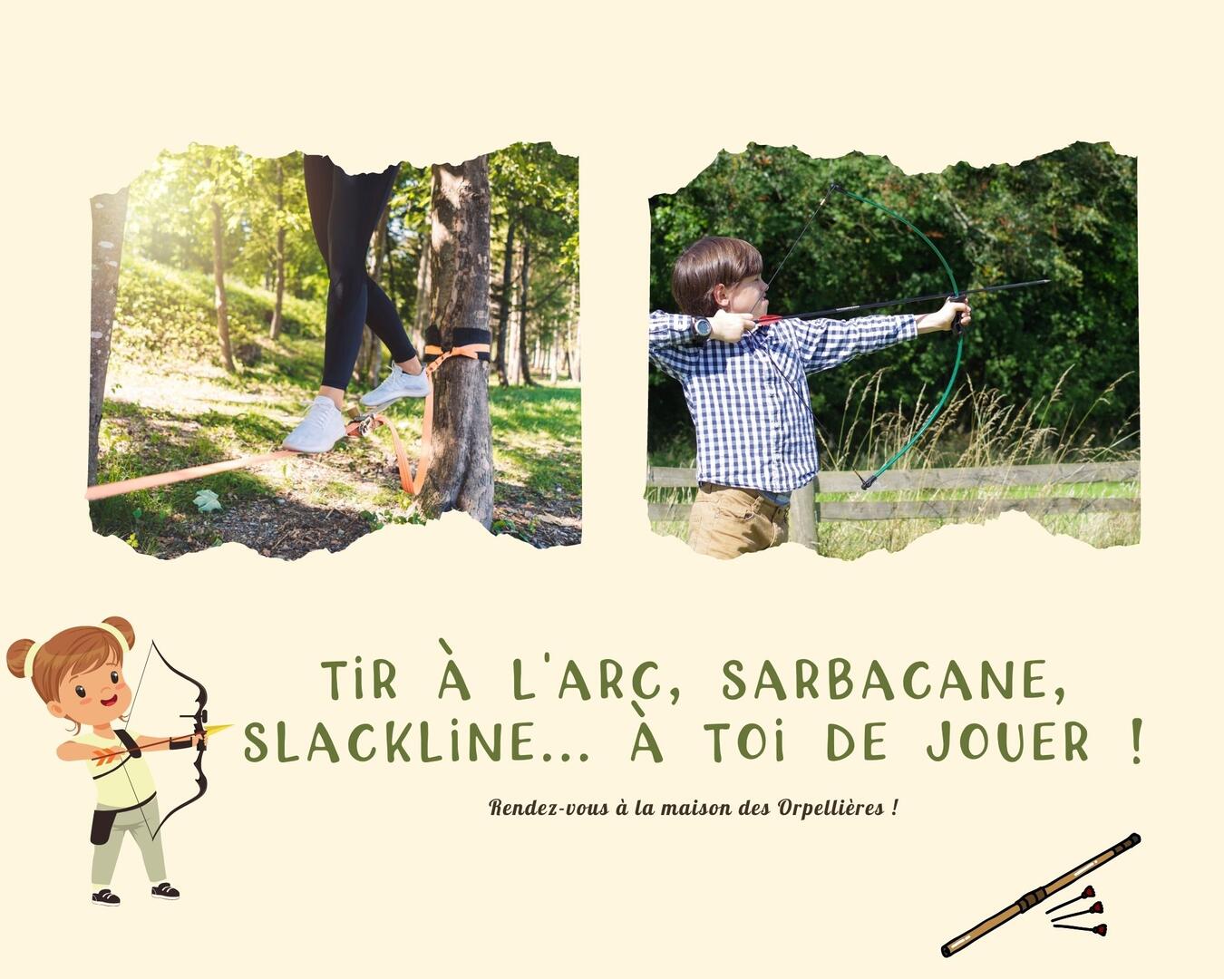 Atelier activités en plein air