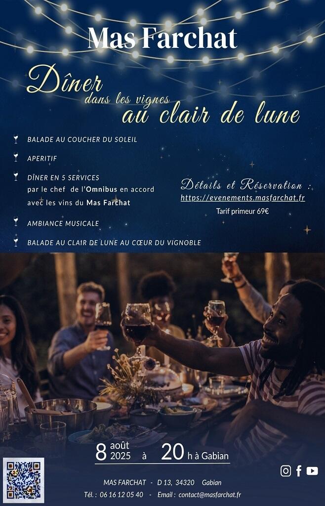 Dîner au Mas Farchat