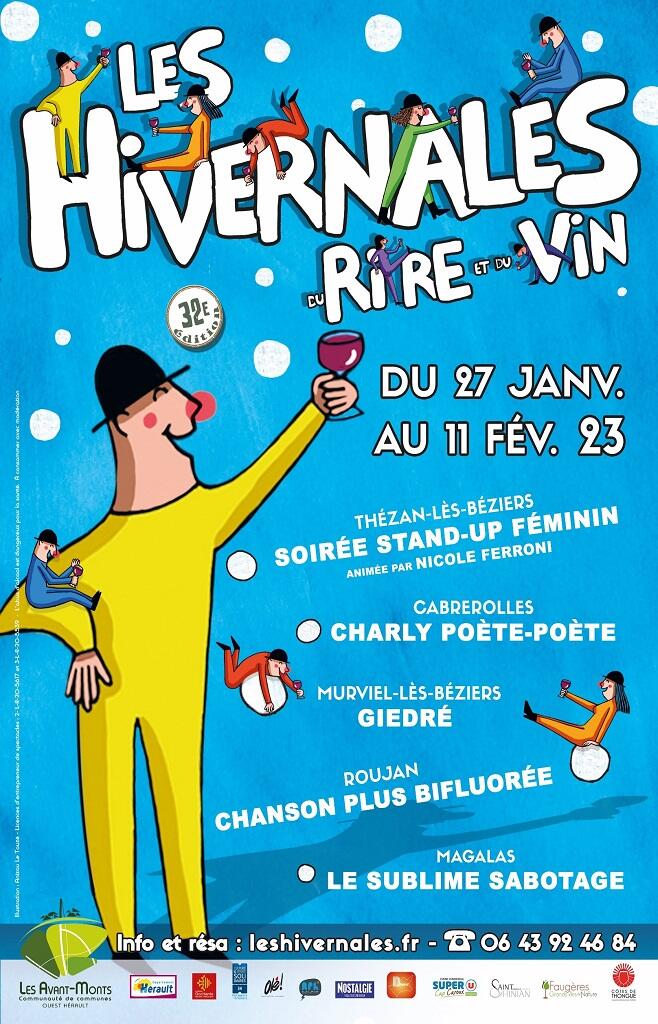 Affiche Hivernales 2023