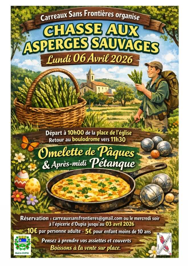 Affiche Omelette de Pâques
