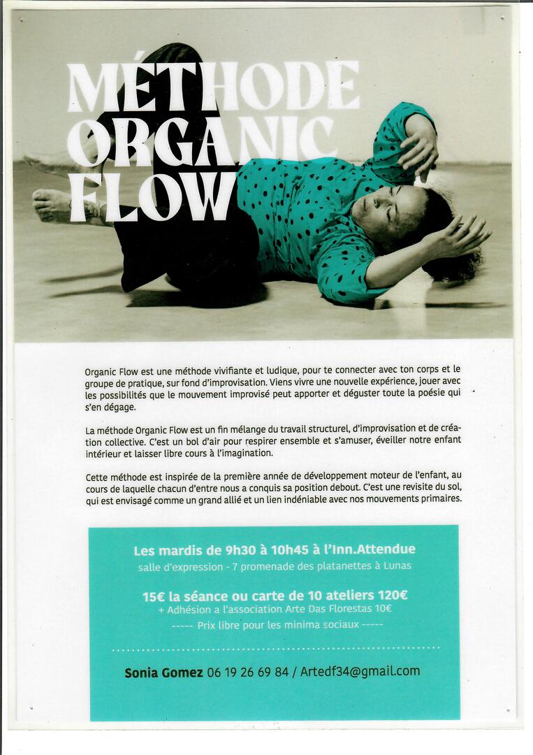 Affiche Organic Flow Lunas