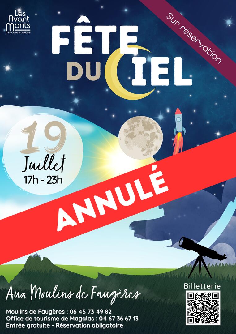 Affiche fête du ciel 2026