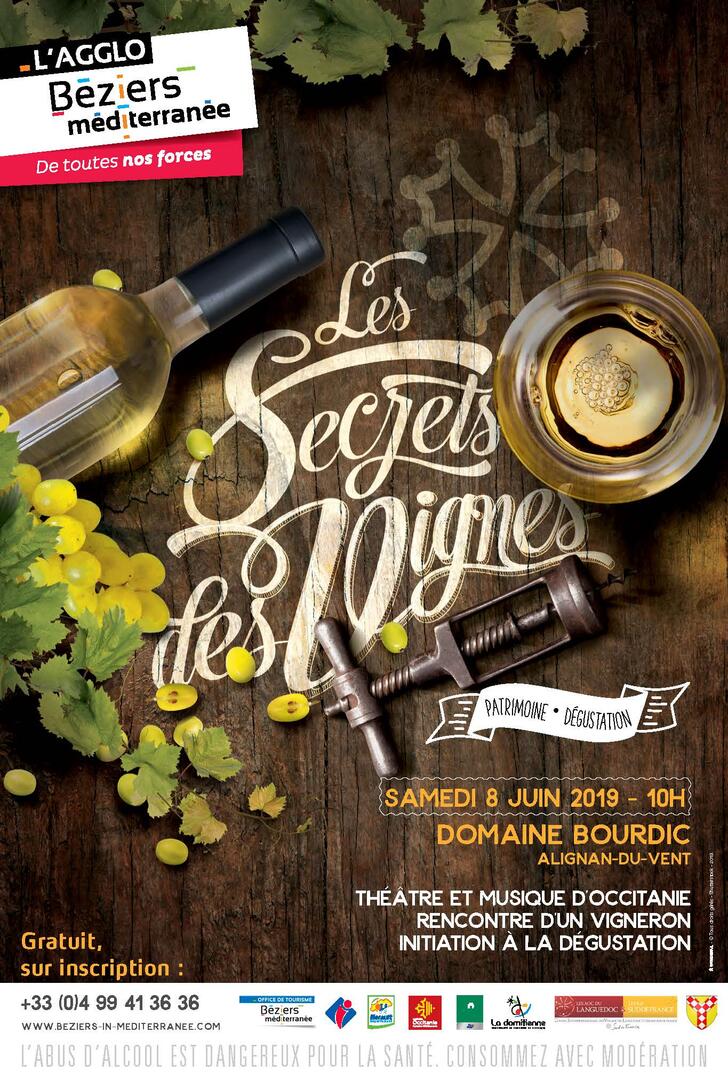Secrets des vignes Alignan-du-Vent